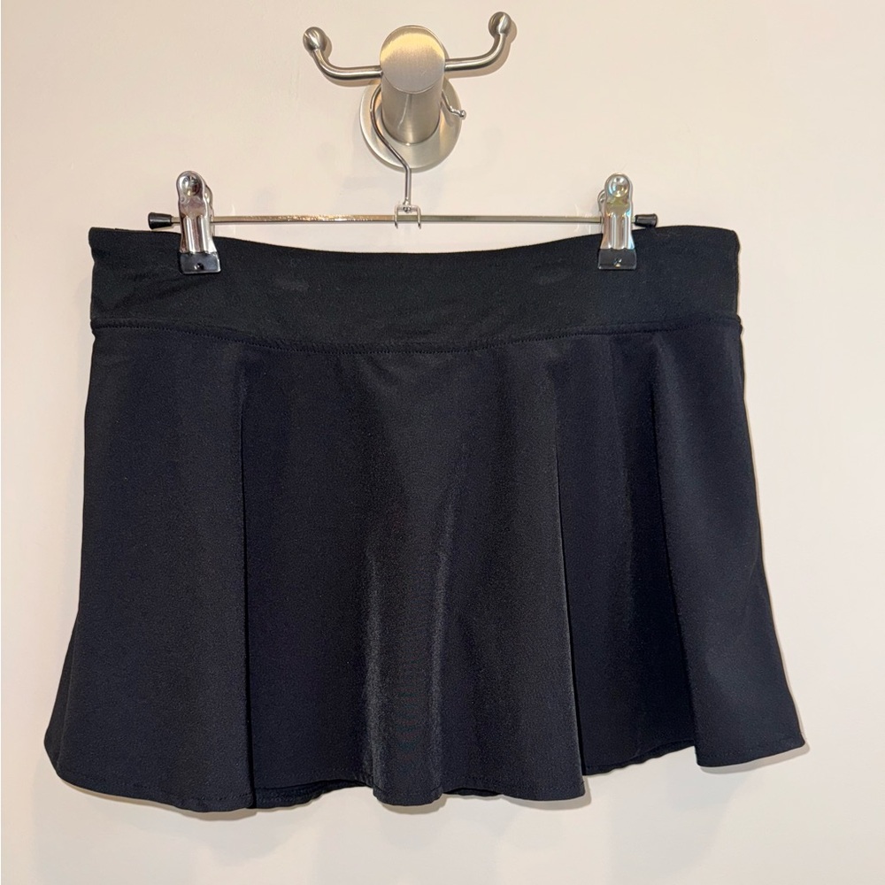 ZYIA Black Skater Mini Skort Casual